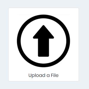 Upload file button